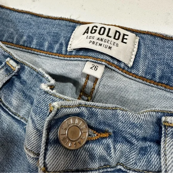 Agolde Sophie Crop Jeans - Size 26 - Picture 13 of 13
